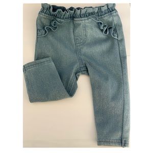 Cat & Jack, Ruffled “Jean” Leggings